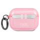 Karl Lagerfeld KLAPUKHGP AirPods Pro cover różowy/pink Glitter Karl`s Head