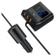 Acefast car charger 90W USB Type C / 3x USB / cigarette lighter socket, PPS, PD3.0, QC3.0, AFC, FCP charging station black (B8 black)