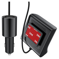 Acefast car charger 90W USB Type C / 3x USB / cigarette lighter socket, PPS, PD3.0, QC3.0, AFC, FCP charging station black (B8 black)