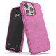 Adidas OR Protective iPhone 13 Pro / 13 6,1" Clear Case Glitter różowy/pink 47121