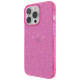 Adidas OR Protective iPhone 13 Pro / 13 6,1" Clear Case Glitter różowy/pink 47121