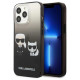 Karl Lagerfeld KLHCP13LTGKCK iPhone 13 Pro / 13 6,1" hardcase czarny/black Gradient Ikonik Karl & Choupette