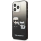 Karl Lagerfeld KLHCP13LTGKCK iPhone 13 Pro / 13 6,1" hardcase czarny/black Gradient Ikonik Karl & Choupette