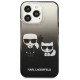 Karl Lagerfeld KLHCP13LTGKCK iPhone 13 Pro / 13 6,1" hardcase czarny/black Gradient Ikonik Karl & Choupette