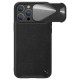 Nillkin CamShield Leather S Case iPhone 14 Pro Max case with camera cover black
