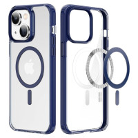 Dux Ducis Clin2 case for iPhone 14 magnetic MagSafe cover blue