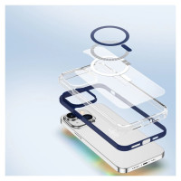 Dux Ducis Clin2 case for iPhone 14 magnetic MagSafe cover blue