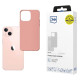 3Mk Protection Case for iPhone 14 from the 3mk Matt Case series - pink
