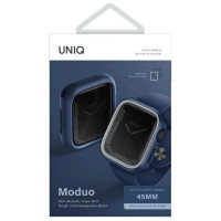 Uniq Moduo case for Apple Watch 4/5/6/7/8/SE/SE2 44/45mm - blue-gray