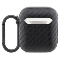 BMW BMA2WMPUCA2 AirPods 1/2 cover black/black Carbon Double Metal Logo
