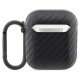 BMW BMA2WMPUCA2 AirPods 1/2 cover black/black Carbon Double Metal Logo