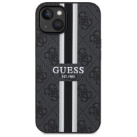 Guess GUHMP14MP4RPSK iPhone 14 Plus 6.7" black/black hardcase 4G Printed Stripes MagSafe