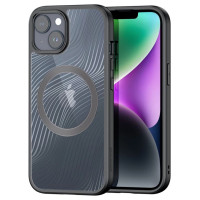 Dux Ducis Armored case for iPhone 15 Plus with MagSafe Dux Ducis Aimo Mag - black