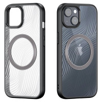 Dux Ducis Armored case for iPhone 15 Plus with MagSafe Dux Ducis Aimo Mag - black
