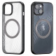 Dux Ducis Armored case for iPhone 15 Plus with MagSafe Dux Ducis Aimo Mag - black