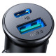 Joyroom JR-CCN05 30W USB-A USB-C mini car charger - black