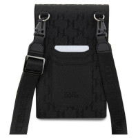 Karl Lagerfeld Case KLWBSAKHPCK Handbag - Black Saffiano Monogram Choupette