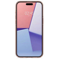 Spigen Crystal Flex Case for iPhone 15 Pro Max - Pink/Transparent