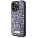 Guess Rhinestone Metal Logo case for iPhone 15 Pro Max - pink