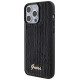 Guess Sequin Script Metal case for iPhone 15 Pro Max - black