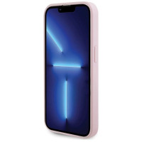 Guess GUHMP14LPSAHMCP case for iPhone 14 Pro - pink Saffiano MagSafe