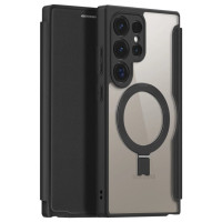 Dux Ducis Skin X Pro case with flap and magnetic ring for Samsung S24 Ultra - black