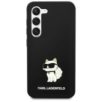 Karl Lagerfeld Silicone Choupette case for Samsung Galaxy S24+ - black