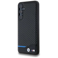 BMW Leather Carbon case for Samsung Galaxy A55 - black