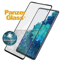 Panzerglass E2E Microfracture antibacterial glass for Samsung Galaxy S20 FE - with black frame