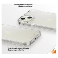 Panzerglass HardCase with D3O and Military Grade Certification for iPhone 15 Plus / 14 Plus - Transparent