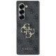 Guess Leather 4G Metal Logo Case for Samsung Galaxy Z Fold 6 - Black