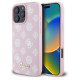 Guess Peony Script MagSafe iPhone 16 Pro Max Case - Pink