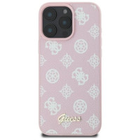 Guess Peony Script MagSafe iPhone 16 Pro Max Case - Pink