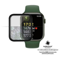 Panzerglass Curved Antibacterial Tempered Glass for Apple Watch 7 - 41mm - Black