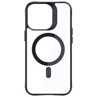 3Mk Protection 3mk Satin Armor MagCase with MagSafe for iPhone 16 Pro - Clear with Black Frame