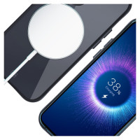 3Mk Protection 3mk Satin Armor MagCase with MagSafe for iPhone 12 / 12 Pro - Clear with Black Frame