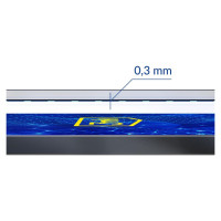 3Mk Protection Tempered glass 3mk HardGlass Max Lite with black frame for Xiaomi Redmi Note 13 Pro+