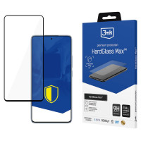 3Mk Protection Tempered glass 3mk HardGlass Max Black for Xiaomi 14T / 14T Pro