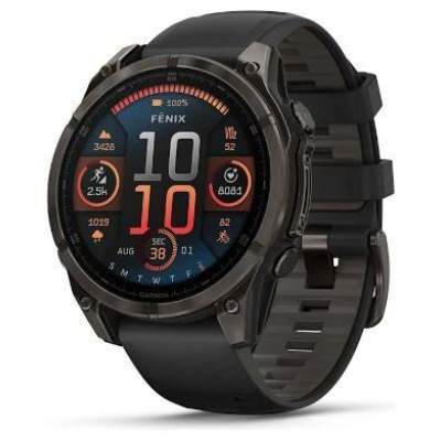 Garmin SMARTWATCH FENIX 8 SAPPHIRE/BLACK/GRAY 010-02904-21 GARMIN