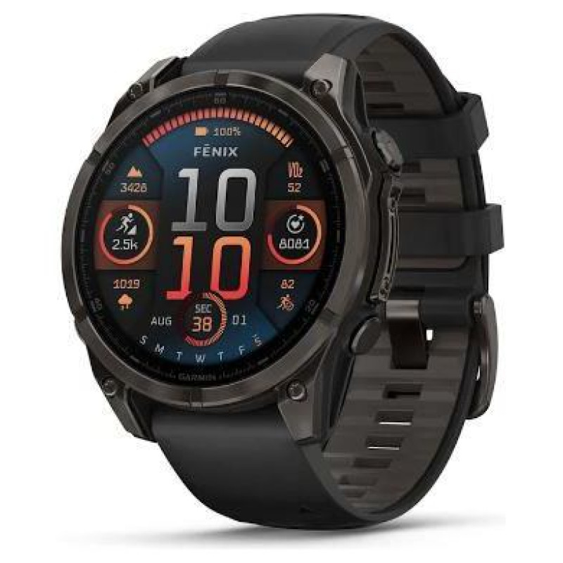 Garmin SMARTWATCH FENIX 8 SAPPHIRE/BLACK/GRAY 010-02904-21 GARMIN