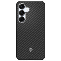 Samsung Spigen Enzo Aramid GP-FPS931PGABW Silicone Case with Built-in MagFit Ring for Samsung Galaxy S25 - Black
