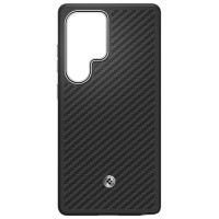 Samsung Spigen Enzo Aramid GP-FPS938PGABW Silicone Case with Built-in MagFit Ring for Samsung Galaxy S25 Ultra - Black