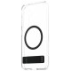 Panzerglass CARE by PanzerGlass Feature Black Kickstand & QI Case for Samsung Galaxy S25 - Transparent