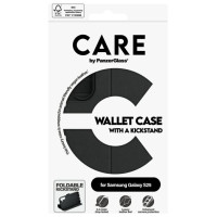 Panzerglass CARE by PanzerGlass Feature Wallet Kickstand Case for Samsung Galaxy S25 - Black