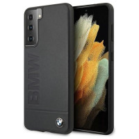BMW Signature Logo Imprint Case for Samsung Galaxy S21+ - Navy Blue