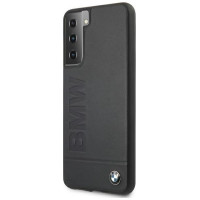 BMW Signature Logo Imprint Case for Samsung Galaxy S21+ - Navy Blue