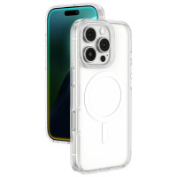 Amazingthing Titan Pro Mag Case with Magnetic Ring for iPhone 16 Pro - Transparent
