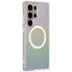 Amazingthing Minimal Mag Case with Magnetic Ring for Samsung Galaxy S25 Ultra - Iridescent