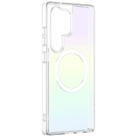 Amazingthing Minimal Mag Case with Magnetic Ring for Samsung Galaxy S25 Ultra - Iridescent