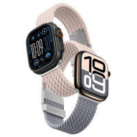 Amazingthing Blend Band Apple Watch 42mm 2-Pack - Pink-Gray/Pink
